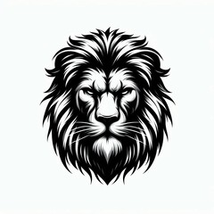 Fototapeta premium line art lion