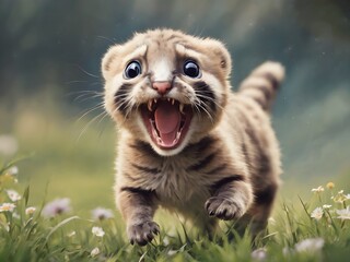 Obraz premium kitten