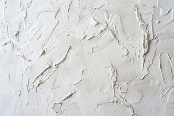 White stucco texture with brush marks, ideal for vintage charm. Versatile background with light and dark tones, modern and industrial. Craft a creative design with this textured backdrop