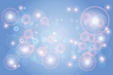 Bokeh blue background Christmas Birthday glowing dust texture confetti glitter template Copy space Bright design Shimmering surface Greeting card Invitation Holiday backdrop Winter design Pink haze