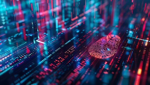 Secure Identity: Biometric fingerprint in digital code landscape - Generative AI
