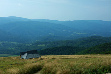 Polonina Wetlinska in Bieszczady Mountains, Poland