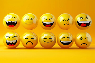 group of smileys