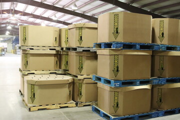 Shipping Boxes for Fruit such as melons 