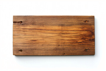 Minimalist wooden signboard with a smooth, textured surface, perfect for custom branding and messaging