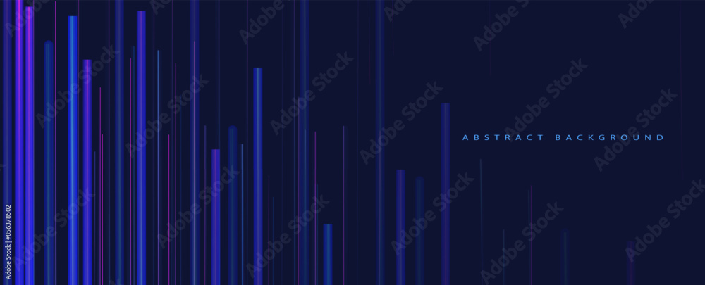 Poster abstract computer technology background. network visual connection. vector art. - Posters