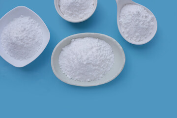Bowl of baking soda, Sodium bicarbonate powder