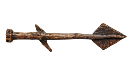 Arrow on transparent background