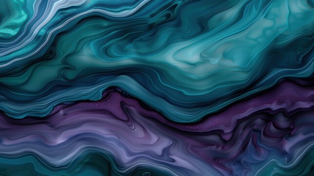 Mesmerizing abstract fluid art background