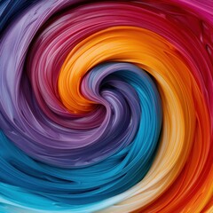 Vibrant Swirling Abstract Background