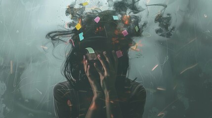 Due to intense academic or professional pressure, individuals suffer from acute stress disorders and emotional breakdowns.