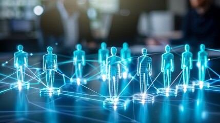 Professional networks, corporate partnerships, and strategic partnerships represented by a network of business contacts.