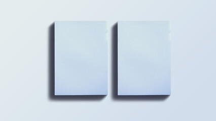 Raw Photo Realistic Stationery Mockup Blank Paper Texture