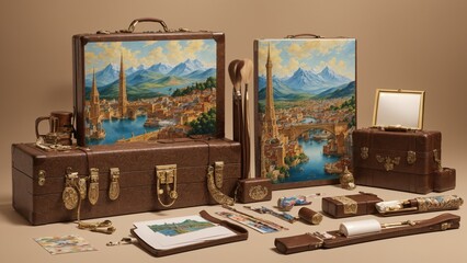 Lovely travel gift sets with stylish accessories