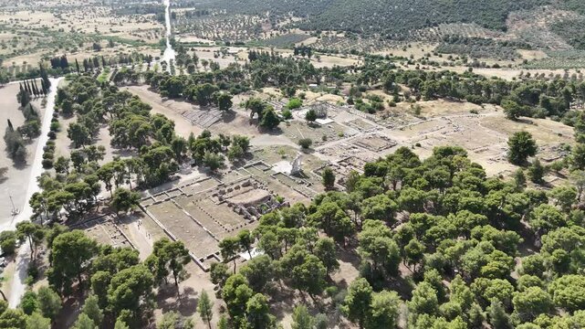 The Epidaurus Ancient Theatre is a theatre in the Greek old city of Epidaurus dedicated to the ancient Greek God of medicine, Asclepius.