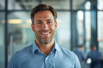 Obraz premium Modern Office Worker