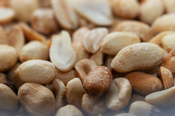 roasted peanuts detailed shoot