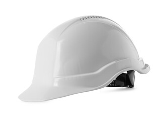 Fototapeta premium Hard hat isolated on white. Safety equipment