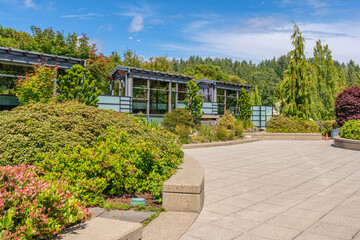 Gig Harbor landscape and museum Washington state.