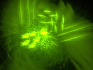 Imaginatory fractal abstract background Image