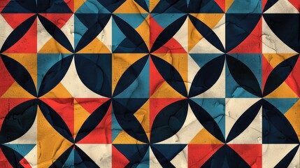 Fototapeta premium Pattern with geometric design