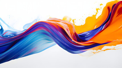 colorful paint splash