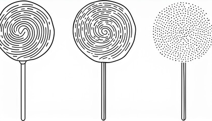 treat lollipop candy food illustration flavor fruity, chewy hard, swirl stick treat lollipop candy food