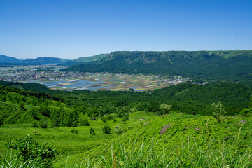 阿蘇くじゅう国立公園の景観