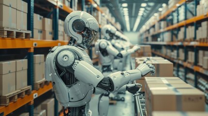 The future of work is here. Robots are taking over the workforce, and humans are left to wonder what their place is in this new world.