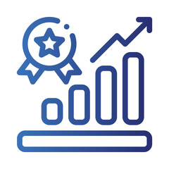 performance award gradient icon