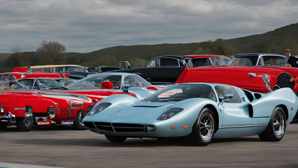 Visual Powerhouse: Capturing Automotive Speed and Design