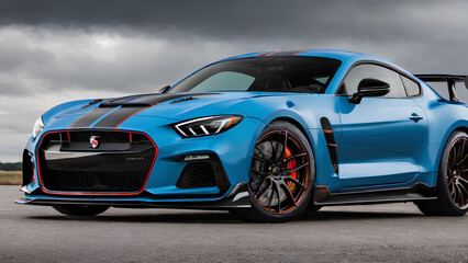 Speed Dynamics: Automotive Beauty in Design and Power