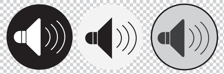 speaker icon, sound icon vector
