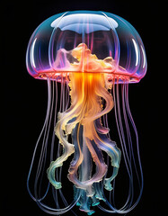 Méduse bioluminescente