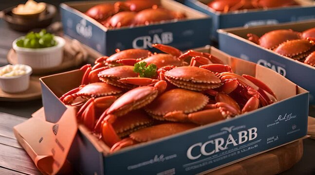 Crab packaging