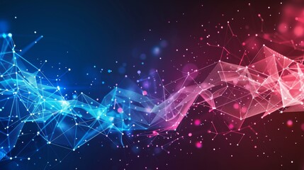 Abstract Digital Network, Generative AI