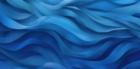 background with blue waves in the form of a wave