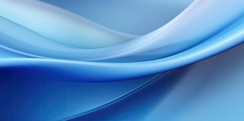 blue abstract background with waves in the form of a wave