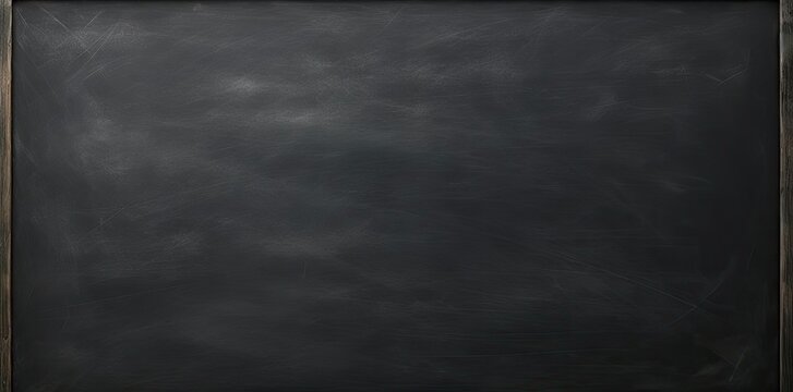 chalkboard background with a blackboard and a white and black clock