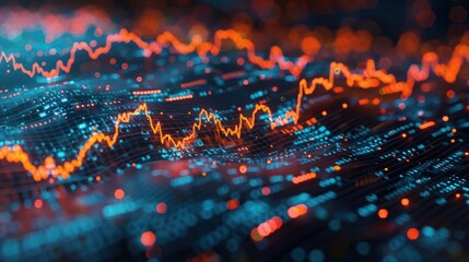 Abstract Stock Market Visualization