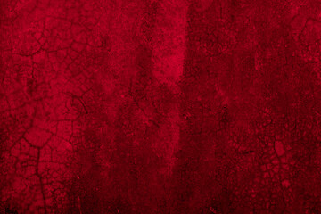 Fototapeta premium Old wall texture cement black red background abstract dark color design are light with white gradient background.