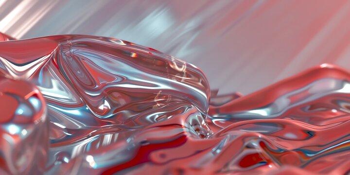 wallpaper red and black ish macro minimalist holographic background, smooth forms, shapeless, glass, banner, 2:1, landing page