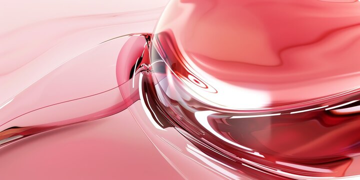 wallpaper red and black ish macro minimalist holographic background, smooth forms, shapeless, glass, banner, 2:1, landing page