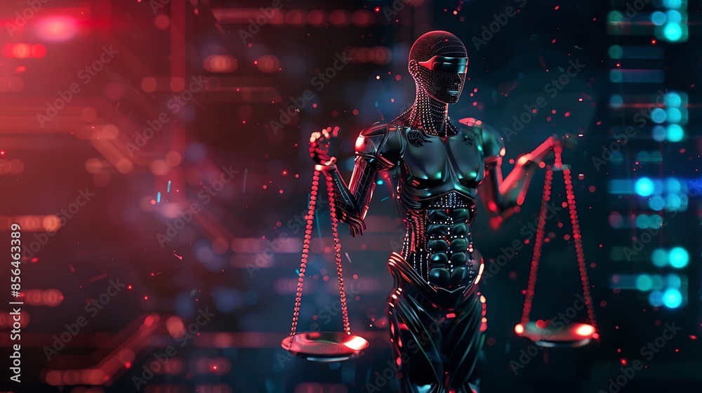 Leinwandbilder technology control law ai concept for AI ethics and Developing artificial codes of ethicsCompliance regulation standard and responsibility for guarding against : Generative AI