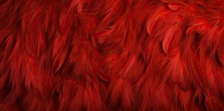 red backgrounds with a lot of red fur