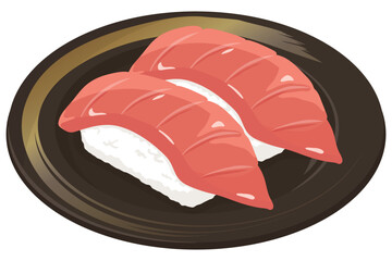 中トロの握り寿司