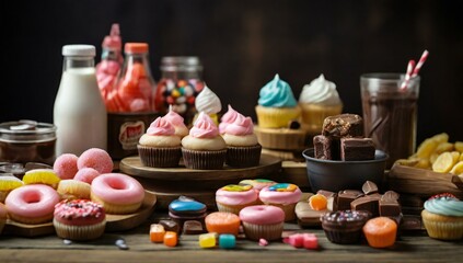 Naklejka premium candles on the table