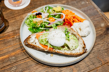 美味しそうなパン料理