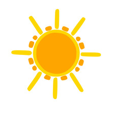 sun , sunshine illustration. sunlight 