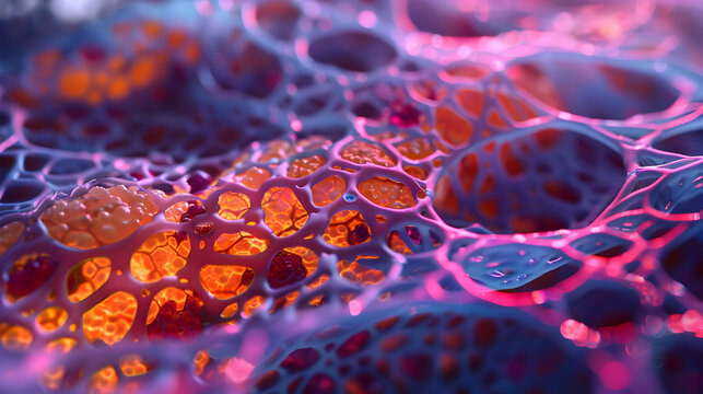 A detailed view of sinusoidal endothelial cells